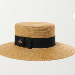 Gucci glittered straw hat
